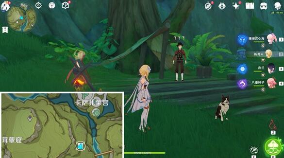 原神凶猛动物位置