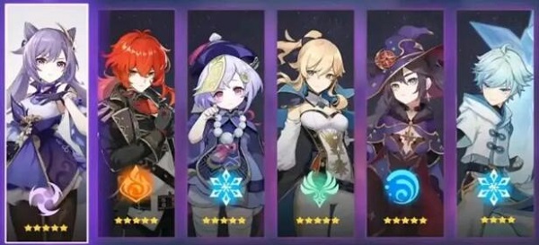 原神3.1版本复刻角色