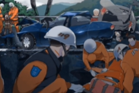 疯狂爆梗王车祸现场怎么过