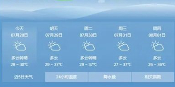 天气预报软件