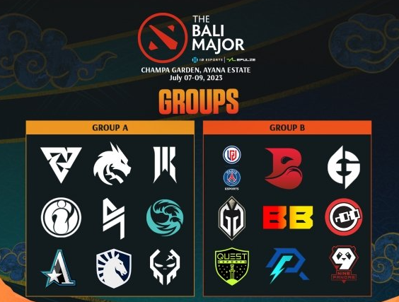 巴厘岛major赛程一览