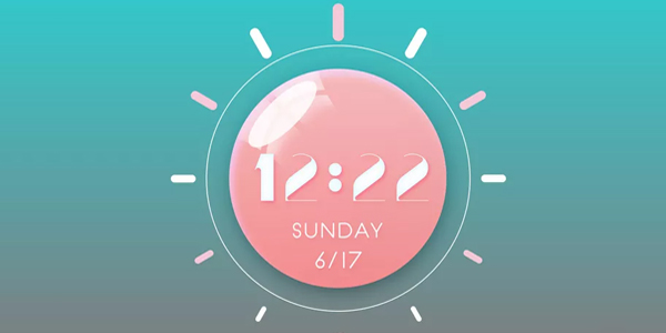 精美的时钟壁纸软件推荐