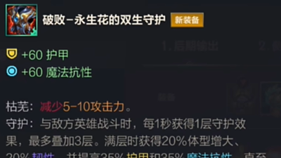 LOL手游破败永生花的双生守护效果介绍