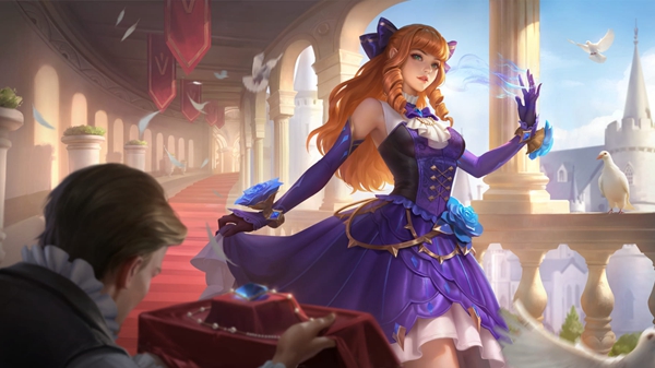 决胜巅峰紫玫瑰公主桂妮薇儿怎么出装