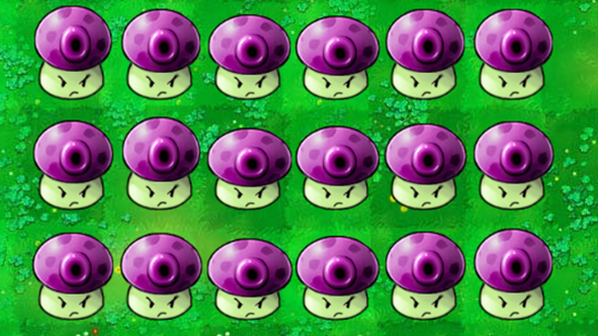 植物大战僵尸杂交版QQ弹弹大喷菇介绍