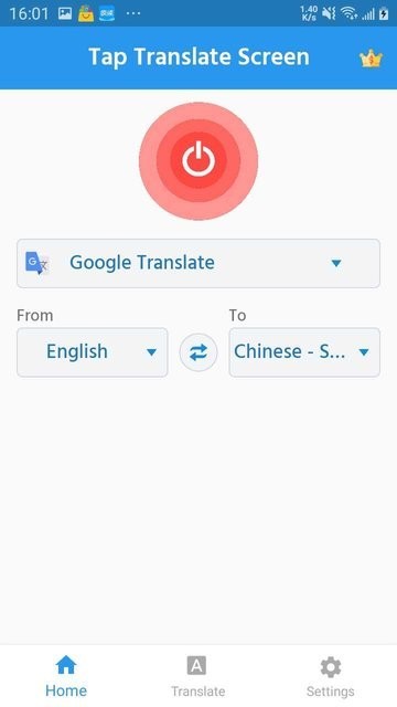 tap translate screenapp