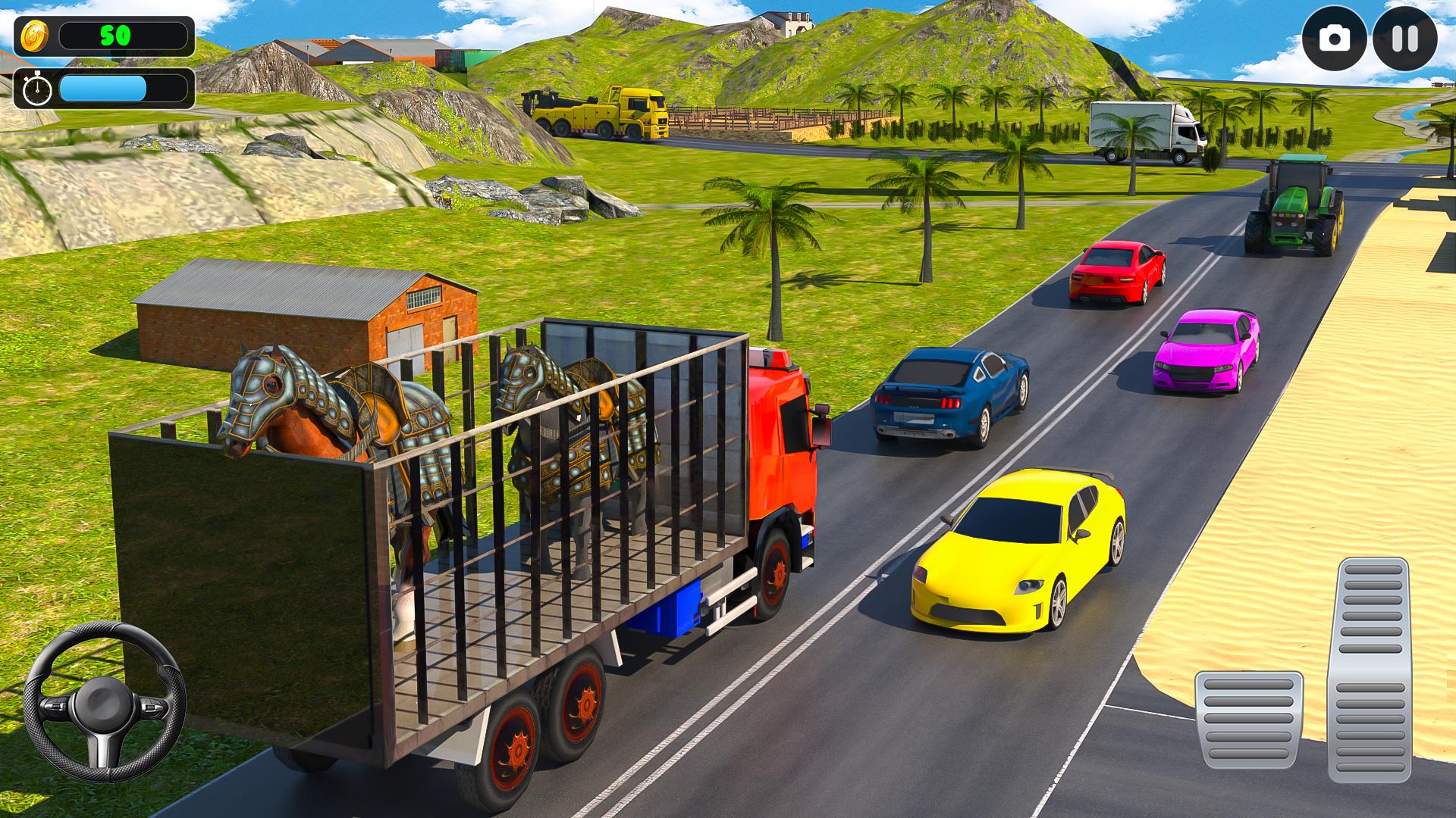 农场动物货运卡车模拟3D